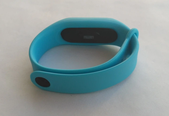 Ремінець Xiaomi Mi Band 2 силіконовий браслет Блакитний 1092P - зображення 5