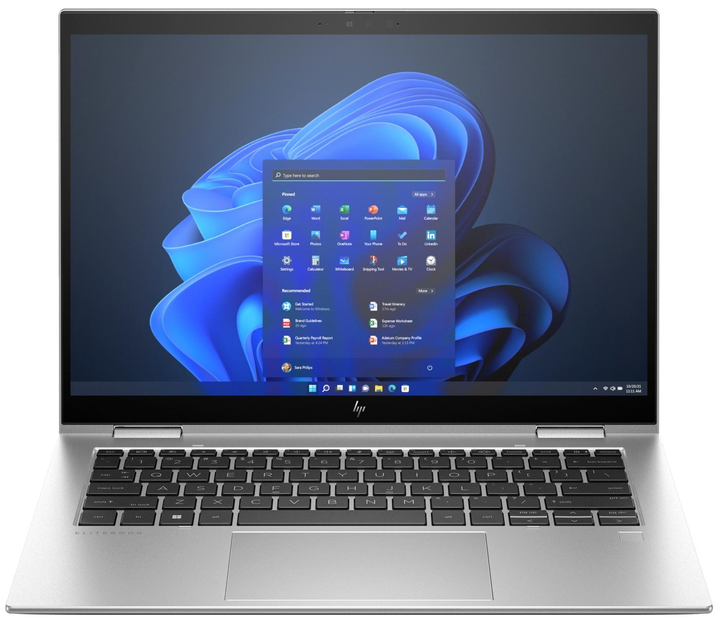 Laptop HP EliteBook x360 1040 G10 (96X77ET) Srebrny - obraz 1