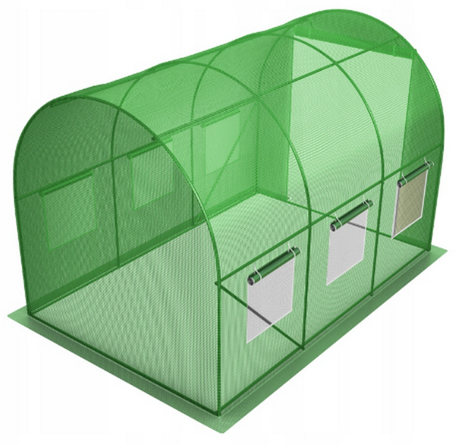 Теплица парник Homart 2x3м 6м2 Т + перчатки садовые (9755) - изображение 4