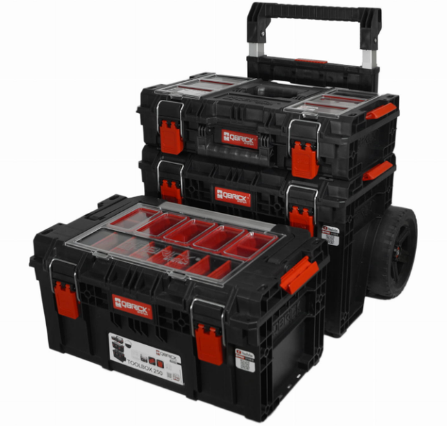 Комплект ящиков для инструментов Qbrick System PRIME SET 2 (5901238258001) - Фото 3 Комплект ящиков для инструментов Qbrick System PRIME SET 2 (5901238258001) - изображение 3