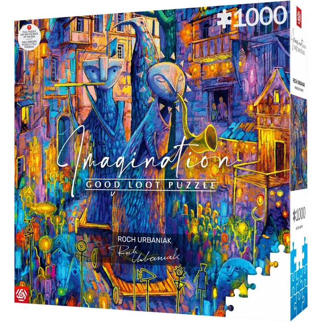 Пазл GOOD LOOT Imagination Roch Urbaniak Parade of Giants 1000 елементів (5908305247296) - зображення 3