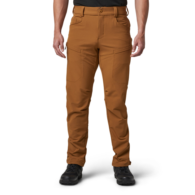 Брюки влагозащитные 5.11 Tactical® Cepheus Softshell Pants W34/L32 Pecan - изображение 1