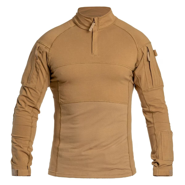 Сорочка тактична під бронежилет Sturm Mil-Tec Assault Field Shirt M DARK COYOTE - зображення 1