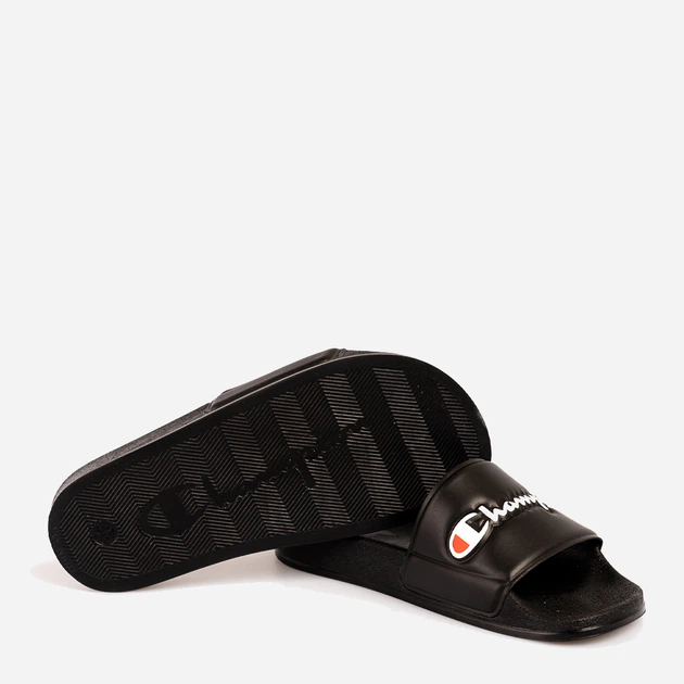 Klapki basenowe damskie Champion Varisty 2.0 S10970-KK001 41 (9.5US) 26.5 cm Czarne (8054112284218) - obraz 3