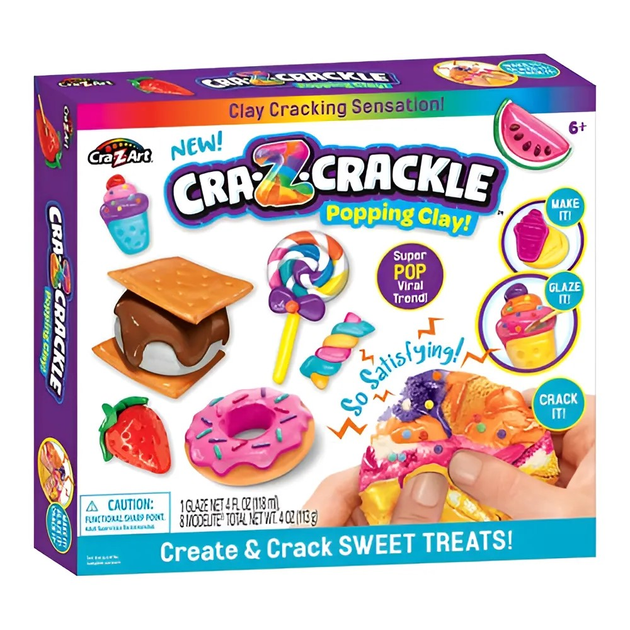 Duży zestaw Cra-z-Art Cra-Z-Crackle DIY gliniany słodycze (884920250741) - obraz 1