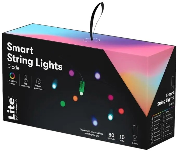 Girlanda LED Lite Bulb Moments Smart Light Chain Diode (NSL911998) - obraz 2