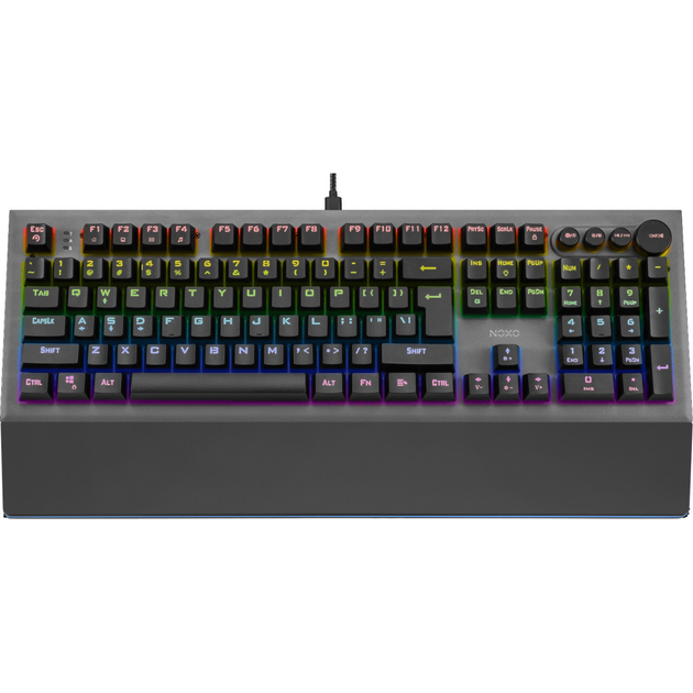 Клавіатура Noxo Conqueror Mechanical Blue Switches RU (4770070882023) - изображение 1