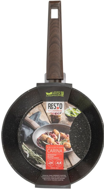 Patelnia głęboka Resto Carina 93161 24 cm (4260709011660) - obraz 5