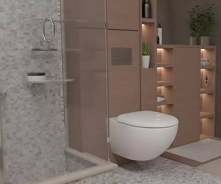 Унитаз подвесной Duravit Architec 45720900А1 без ободка с крышкой Soft Close - изображение 2
