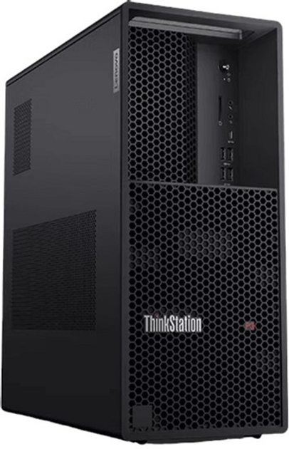 Комп'ютер Lenovo ThinkStation P3 Tower (30GS000UPB) Black - зображення 1