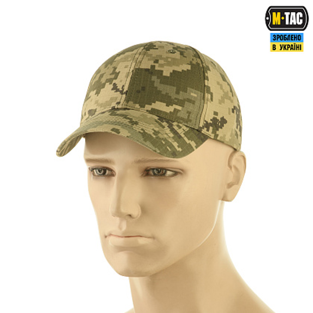 Тактична кепка ріп-стоп M-Tac L/XL піксель - зображення 1