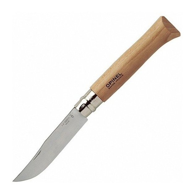 Нож складной Opinel 12 VRI inox тип Viroblock Длина клинка 120 мм - изображение 1