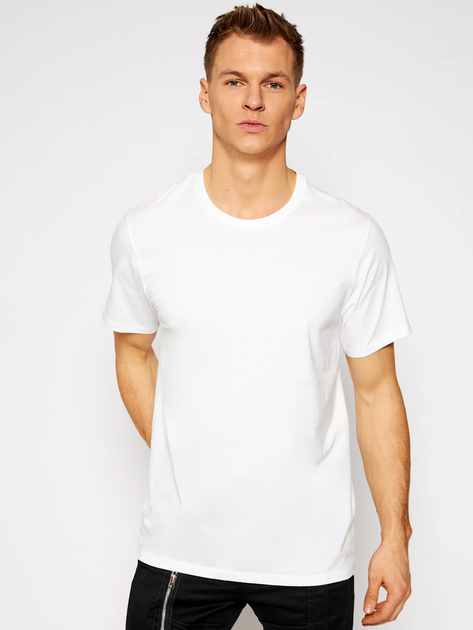Zestaw koszulek męskich bawełnianych Calvin Klein Underwear 000NB4011E-100 L 3 szt Biały (8719853080726) - obraz 2