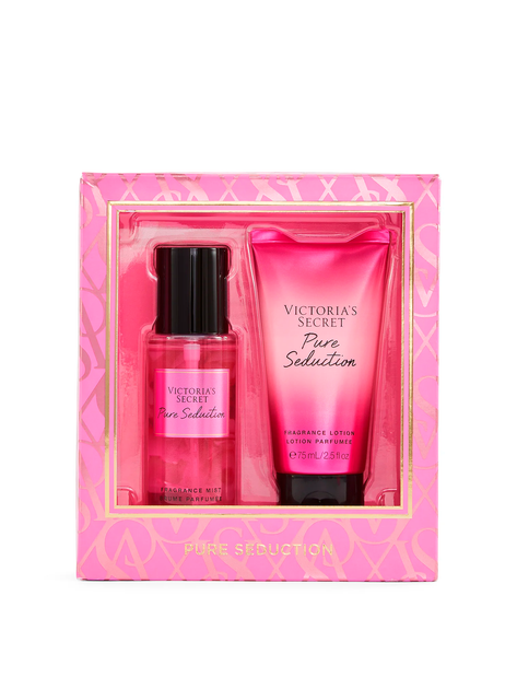 Подарочный набор Victoria's Secret Pure Seduction DUO Mini Mist & Lotion - Фото 1 Подарочный набор Victoria's Secret Pure Seduction DUO Mini Mist & Lotion - изображение 1