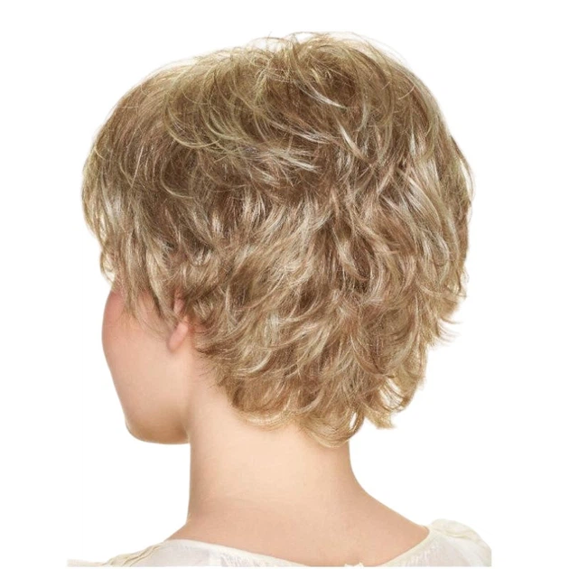 Парик короткий темный блонд, термоволокно HAIRJOY VC A6 /1014А - Фото 2 Парик короткий темный блонд, термоволокно HAIRJOY VC A6 /1014А - изображение 2