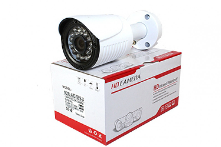 Купольная камера видеонаблюдения AHD-T5819-24 1,3MP-3,6mm с влагозащитой Круглосуточное видеонаблюдение - изображение 1