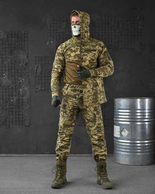 Тактичний військовий костюм TX/10 ( Кітель + Убакс + Штани ), Камуфляж: Піксель, Розмір: XXL - зображення 1