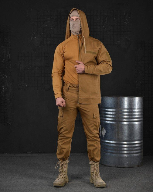 Тактический военный костюм TX/10 ( Китель + Убакс + Штаны ), Камуфляж: Койот, Размер: XL - изображение 1