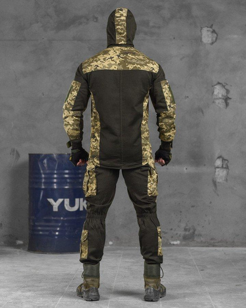 Тактический военный костюм горка Fraktal ( Китель + Штаны ), Камуфляж: Пиксель, Размер: XL - изображение 2