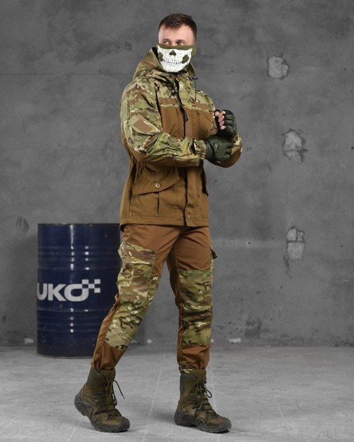 Тактический военный костюм горка Hermes ( Китель + Штаны ), Камуфляж: Мультикам, Размер: XXXL - изображение 1