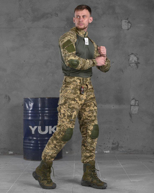 Тактичний військовий костюм Sword ( Убакс + Штани ), Камуфляж: Піксель ЗСУ, Розмір: L - зображення 1