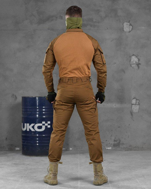 Тактический военный костюм Hermes ( Убакс + Штаны ), Камуфляж: Койот, Размер: XXXL - изображение 2