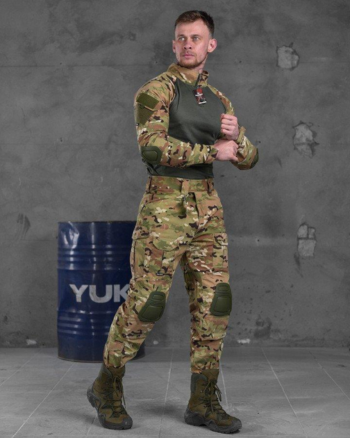 Тактичний костюм військовий Single ( Убакс + Штани ), Камуфляж: Мультикам, Розмір: S - зображення 1