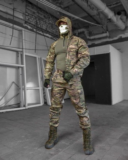 Тактичний військовий костюм Booster ( Кітель + Убакс + Штани ), Камуфляж: Мультикам, Розмір: S - зображення 1