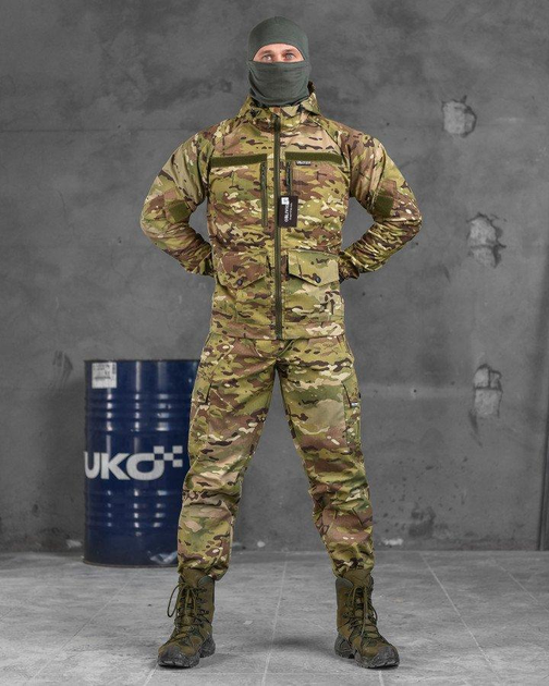 Тактичний військовий костюм статутний Caypen ( Кітель + Штани ), Камуфляж: Мультикам, Розмір: XL - зображення 1
