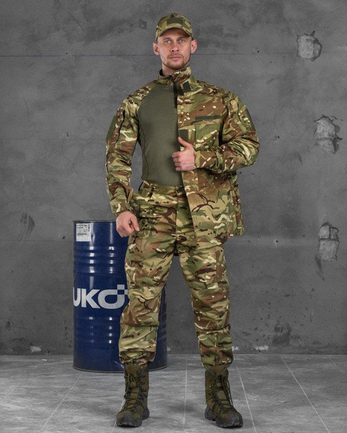 Тактический военный костюм уставной ( Китель + Убакс + Штаны ), Камуфляж: Мультикам, Размер: XL - изображение 1