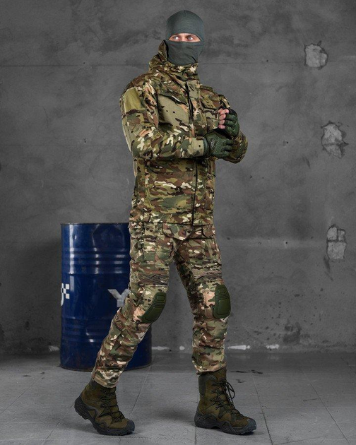 Тактический осенний военный комплект G12 ( Куртка + Штаны ), Камуфляж: Мультикам, Размер: M - изображение 1