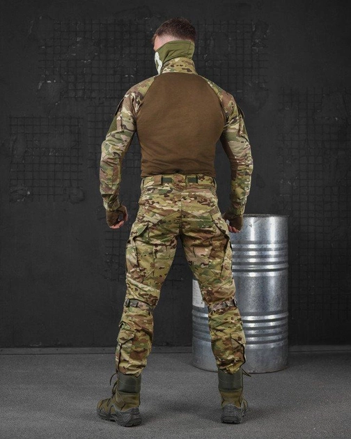Тактичний військовий комплект Kiborg ( Убакс + Штани ), Камуфляж: Мультикам, Розмір: L - зображення 2