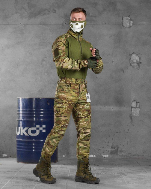Тактичний військовий костюм Defence ( Убакс + Штани ), Камуфляж: Мультикам, Розмір: S - зображення 1