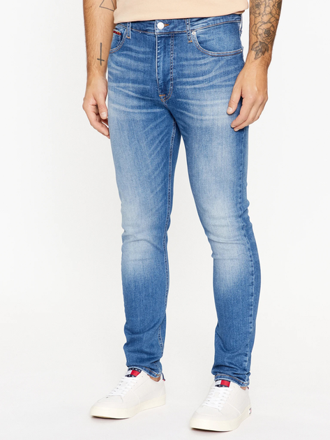 Джинси Skinny чоловічі Tommy Jeans DM0DM16636-1A5 32/34 Сині (8720644528358) - зображення 1