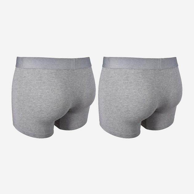 Набір трусів-боксерів чоловічих 2 шт Levi's Melange Wb Boxer Brief Organic Co 2P 701203923-004 XL Сірий (8720245288880) - зображення 3