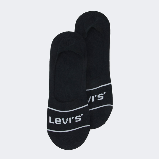 Набір жіночих слідів 2 пари Levi's Low Rise Sport 2P 7012195080020 35-38 Чорний (8720245286381) - зображення 2