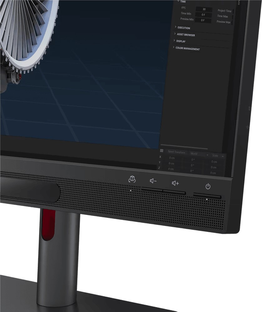 Монітор 27" Lenovo ThinkVision 27 3D (63F1UAT3EU) - зображення 4