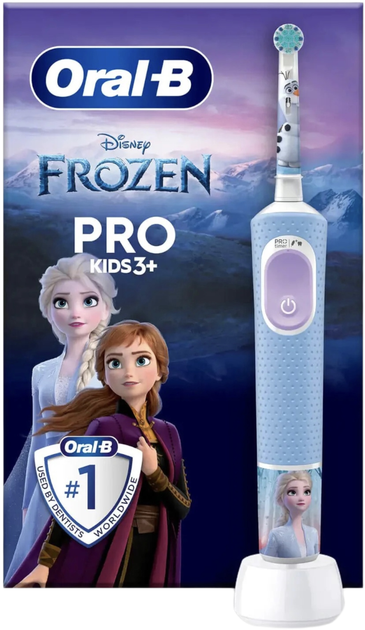 Електрична зубна щітка Oral-B Vitality Pro Kids 3+ Frozen (8006540772409) - зображення 1
