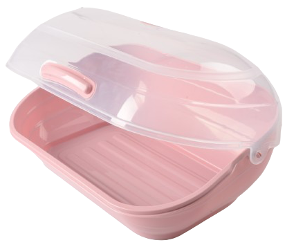 Хлiбниця Violet House 0720 Powder 0720 POWDER з криш. 18х26х37 см - зображення 3