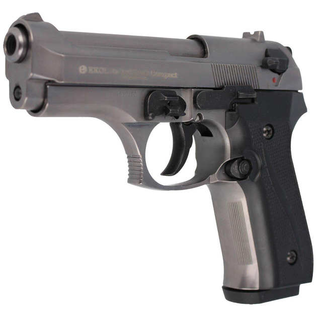 Стартовый сигнальный пистолет CORE Ekol Jackal Dual Compact AUTO Fume (9 мм) - изображение 1