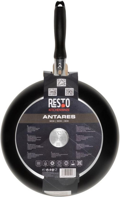 Patelnia Wok Resto Antares 93602 28 cm (4260709010137) - obraz 7