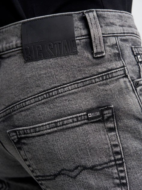 Jeansy regular fit męskie Big Star MARTIN-994 W32 L34 Szare (5900714611651) - obraz 6