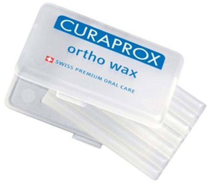 Ортодонтичний віск Curaprox у пластиковому контейнері (7612412422702) - зображення 1