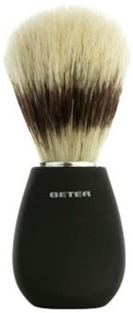 Pędzel do golenia Beter Shaving Brush Black Handle (8412122200176) - obraz 1