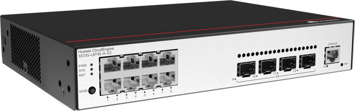 Комутатор Huawei S5735-L8T4S-A-V2 (S5735-L8T4S-A-V2) - зображення 2