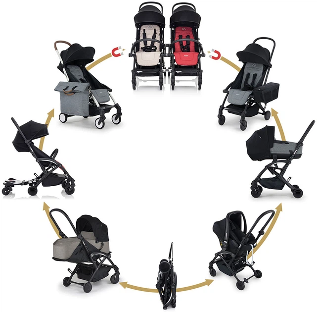 Прогулочная коляска Bumprider Connect3 Black-Black (51284-2104) - изображение 5