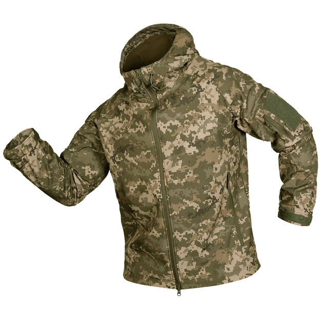 Куртка CM Stalker SoftShell Піксель (7379), XXXL, ММ14, S - изображение 1