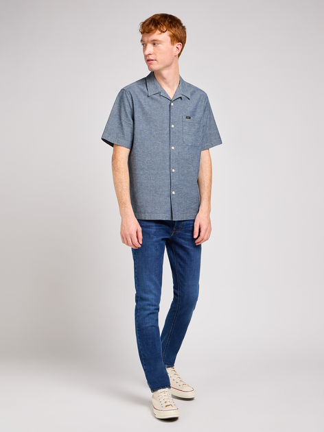 Jeansy regular fit męskie Lee 112350156 34/32 Niebieskie (5401019822112) - obraz 3
