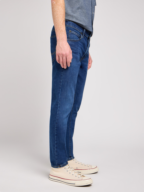 Jeansy regular fit męskie Lee 112350156 34/32 Niebieskie (5401019822112) - obraz 4
