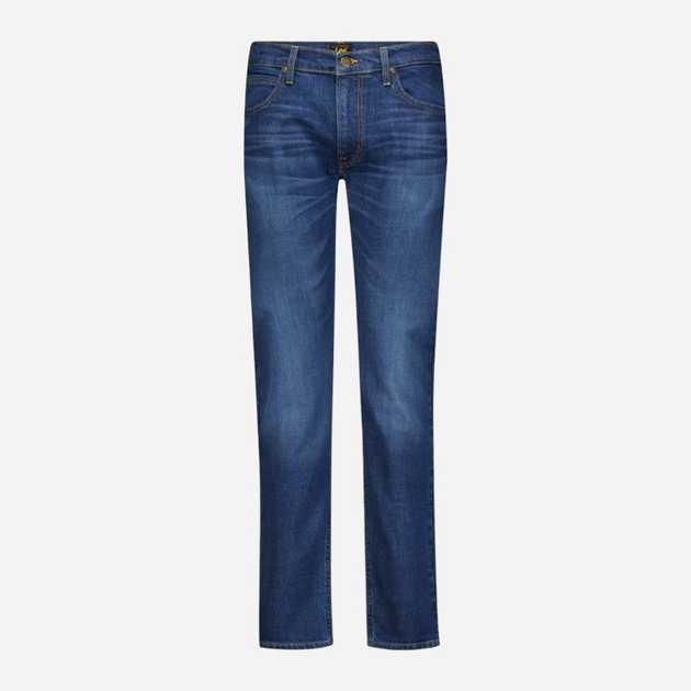 Jeansy regular fit męskie Lee 112350156 34/32 Niebieskie (5401019822112) - obraz 6